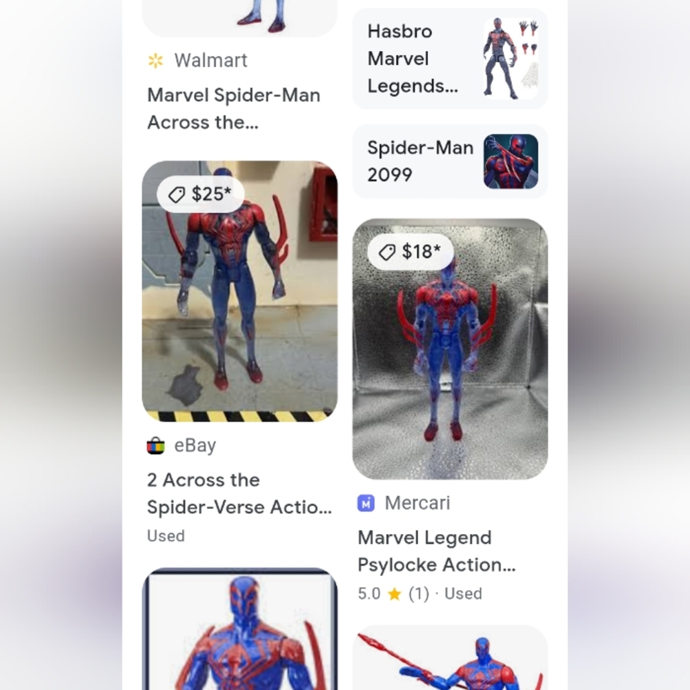 Spider-man 2099 marvel  Superhero Action Figure - Kids Toy legend - Picture 4 of 4
